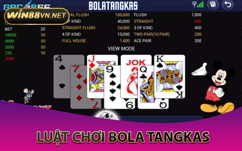 luật chơi Bola Tangkas